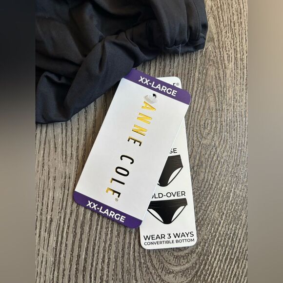 Anne Cole Black Swim Bottoms - Picture 4 of 6